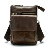 Geantă barbati, BUSY LDY&amp;GTM&reg; Edge, piele naturala, de umar si curea, maro vintage