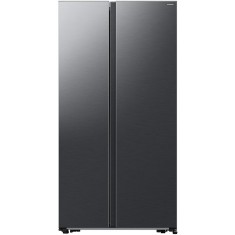 Side by side Samsung RS57DG400EB4EO, 583 l, Clasa E, Full No Frost, All Around Cooling, Compresor Digital Inverter, Smart Things WiFi, AI Energy, H 17