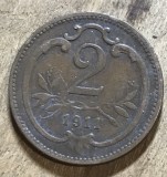 MNDSTR AUT21 Austro-Ungaria 2 hellar 1911
