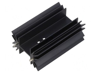 Radiator neagră extrudată foto