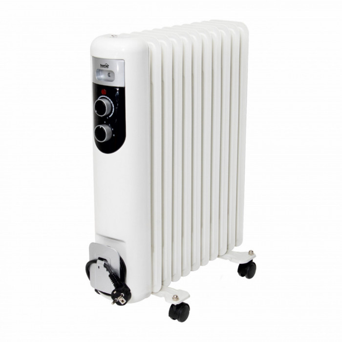 Radiator cu ulei, 11 elementi, putere 800w/1200w/2000w, termostat