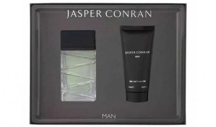 Set Jasper Conran Man EDT Natural Spray + Gel Baie + Dus 100ml