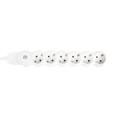 Prelungitor Hoff 6 prize 3 m 3500 W cu intrerupator