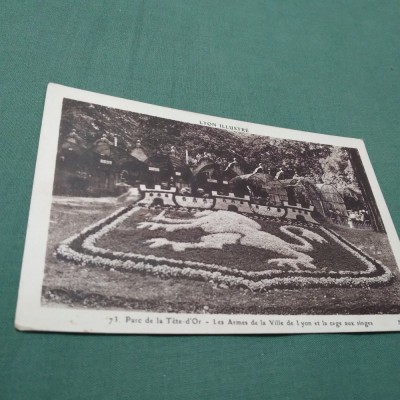 CARTE POSTALA LYON INTERBELICA NECIRCULATA foto