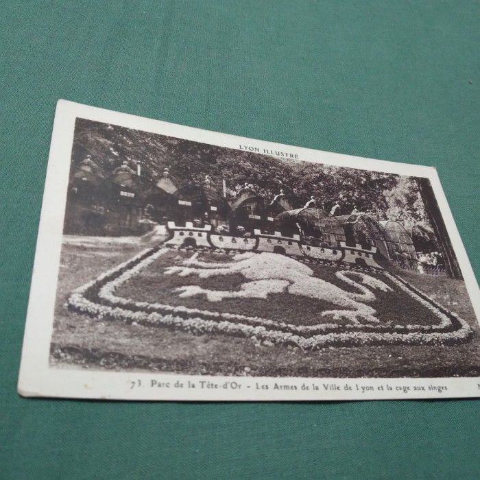 CARTE POSTALA LYON INTERBELICA NECIRCULATA