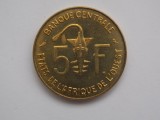 5 FRANCS 1972 STATELE AFRICANE DE VEST