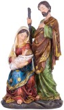 Decoratiune de Craciun Sfanta Familie MagicHome, polyresin, 25 cm