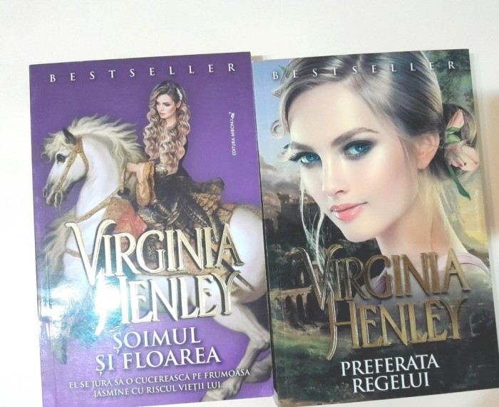 Virginia Henley - Preferata regelui / Soimul si floarea - dragoste