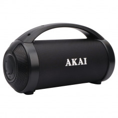 Boxa portabila Akai ABTS-21H, Bluetooth, USB, Aux in, radio FM, lumini difuzor, functie True Wireless Stereo, indicator LED nivel baterie foto