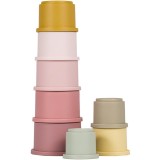 Little Dutch Stacking Cups cupe de stivuire Pink 8 buc