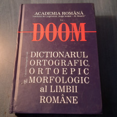 DOOM Dictionarul ortografic ortoepic si morfologic al limbii romane