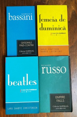lot de 4 carti de la editura univers colectiile cotidianul foto