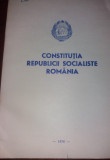 CONSTITUTIA REPUBLICII SOCIALISTE ROMANIA 1976