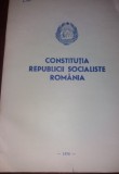 CONSTITUTIA REPUBLICII SOCIALISTE ROMANIA 1976