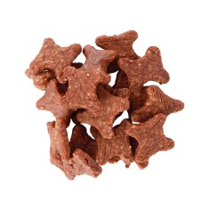 RECOMPENSE PENTRU CAINI SNACK FLAMINGO HAPKI NUGGETS CU MIEL SI OREZ 170GR foto