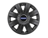 Cumpara ieftin Set 4 capace roti Cosmos Negru R15, pentru gama auto Volvo, Autohelix MSA