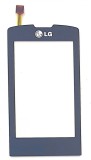 Touchscreen Digitizer LG GW520 / GW525 Negru, Display Telefon, Piesă de Schimb