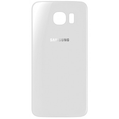 Capac Baterie Samsung Galaxy S6 G920, Alb, Swap foto
