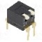 Intrerupator DIP, 2 pozitii, montare THT, 2 sectiuni, OMRON OCB - A6TR2104