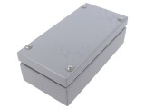 Carcasă universală oțel gri IP65 100x200x61mm