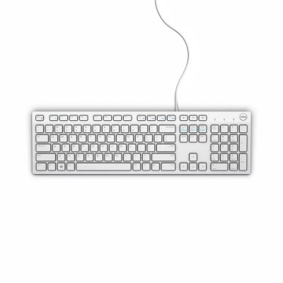 Tastatura Dell Keyboard Multimedia KB216 Wired alba foto