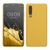 Husa Kwmobile pentru Huawei P30, Galben, Silicon, 47410.165, Carcasa