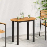 VidaXL Placă de masă Maro 80 x 40 x 2 cm lemn masiv de acacia