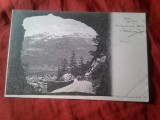 Ilustrata tip UPU - Elvetia 1902 Gruss aus Chur , necirculata, Printata