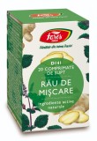 Rau de miscare D141, 20 comprimate, Fares