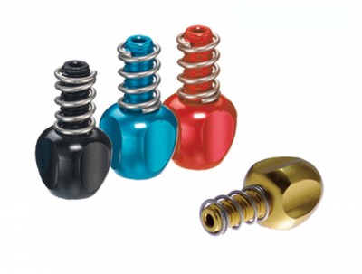Reglaj schimbator aluminiu M5 rosu Cod:421830543RM foto