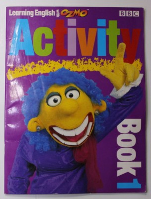 LEARNING ENGLISH WITH OZMO - MY ACTIVITY BOOK 1 by DERL ROBINS and WENDY SUPERFINE , 1999 foto