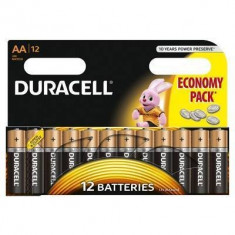 Baterie Duracell Basic AA LR06 12buc Negru foto