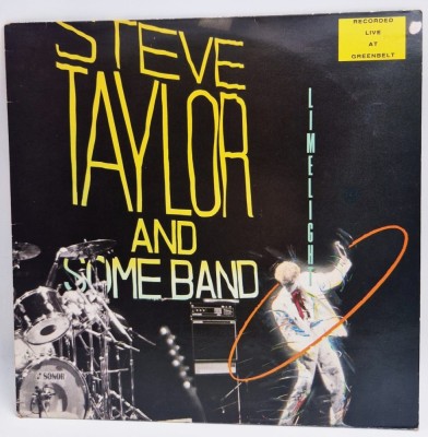 Steve Taylor And Some Band &amp;lrm;&amp;ndash; Limelight NM / VG+ vinl LP Sparrow Europa 1986 rock foto