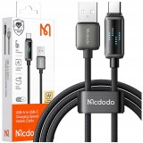 Mcdodo Usb-C Cablu De &Icirc;ncărcare Rapidă Pentru Samsung Xiaomi Tip C 6A 100W 1M Led