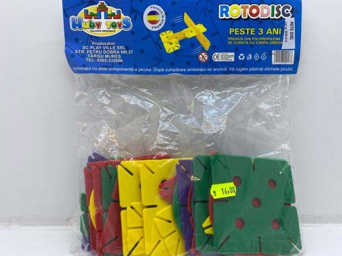 Set Constructie Educativ lego rotodisc