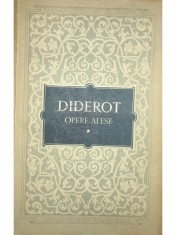 Denis Diderot - Opere alese, vol. 1 (Editia: 1956) foto