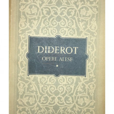 Denis Diderot - Opere alese, vol. 1 (editia 1956)