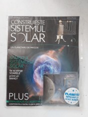Revista Construieste sistemul solar, numarul 4, nedesfacut / sigilat, astronomie planetariu