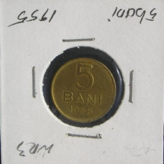 M1 C10 - Moneda foarte veche 7 - Romania - 5 banI - 1955