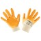 Manusi de lucru, din bumbac, acoperite partial cu nitril, 4111X, marimea 9 HardWork ToolsRange