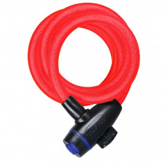 Cablu antifurt Oxford Cable Lock, 1800m x 12mm, rosu