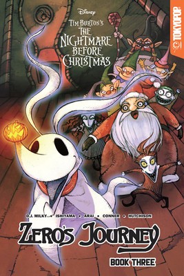 Disney Manga: Tim Burton&amp;#039;s the Nightmare Before Christmas - Zero&amp;#039;s Journey Book Three foto