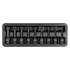 Set 9 Biți Impact Spline 1/2&quot; Yato YT-10691, M4-M16, CrMo, Profesional, Cutie Transport