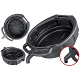 Vas Scurgere Ulei 10L KP92 Plastic Rezistent Chimie Diametru 38cm Inaltime 13cm Auto Atelier Garaj
