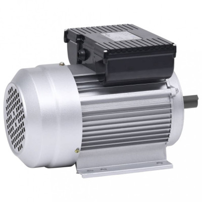 vidaXL Motor electric monofazat aluminiu 1,5kW / 2CP 2 poli 2800 RPM foto