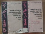 Indrumator pentru ridicarea calificarii lacatusilor din constructiile de masini 1, 2