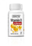 Vitamina D3 ( 3000 UI) K2 si Magneziu Cofactors, 30 capsule, sanatatea sistemului osos, Zenyth