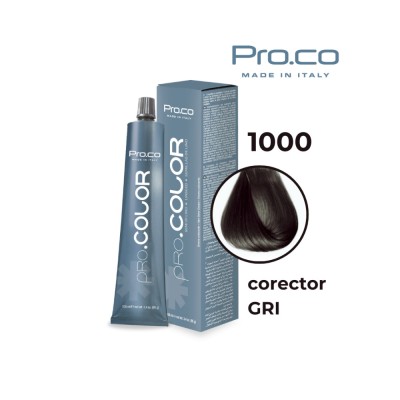 Vopsea de par profesionala PRO.COLOR 100 ml - CORECTOR GRI foto