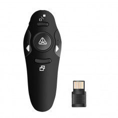 Telecomanda Wireless pentru Prezentare, cu pointer Laser, Butoane SlideShow, USB