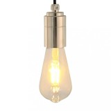 vidaXL Suporturi de lampă 2 buc Nichel satinat E27
